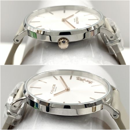  COACH コーチ ラウンドフェイス レディース クォーツ 腕時計 CA.120.7.14.1596