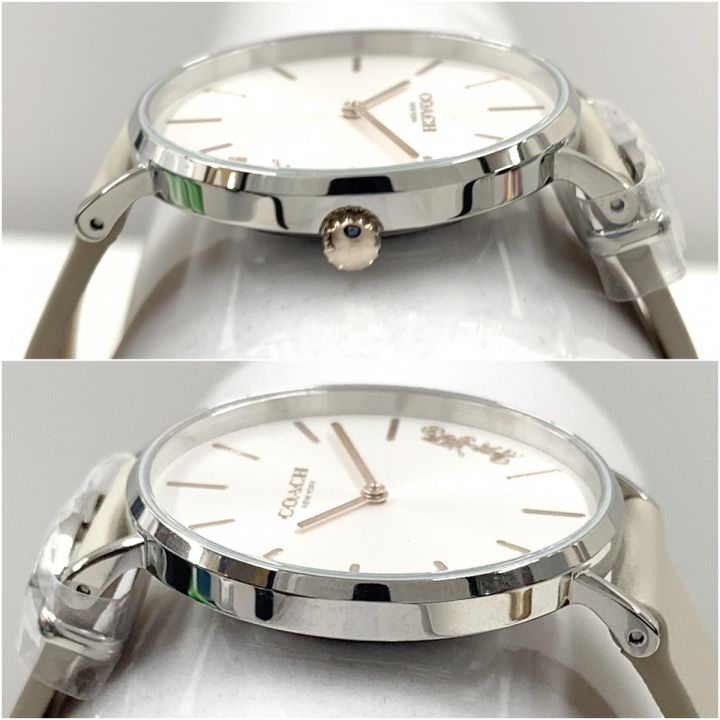 COACH コーチ ラウンドフェイス レディース クォーツ 腕時計 CA.120.7