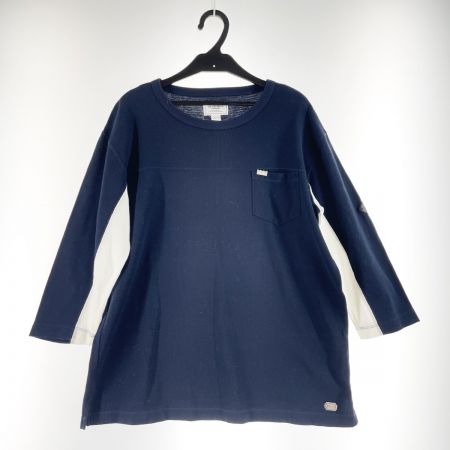  THE CRIMIE メンズ カットソー サイズXL CR01-02L1-CH02 ネイビー×ホワイト