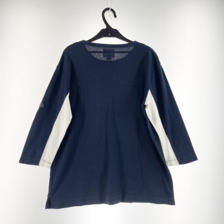  THE CRIMIE メンズ カットソー サイズXL CR01-02L1-CH02 ネイビー×ホワイト