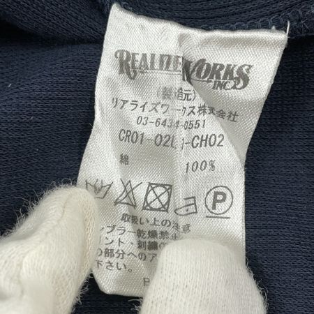  THE CRIMIE メンズ カットソー サイズXL CR01-02L1-CH02 ネイビー×ホワイト