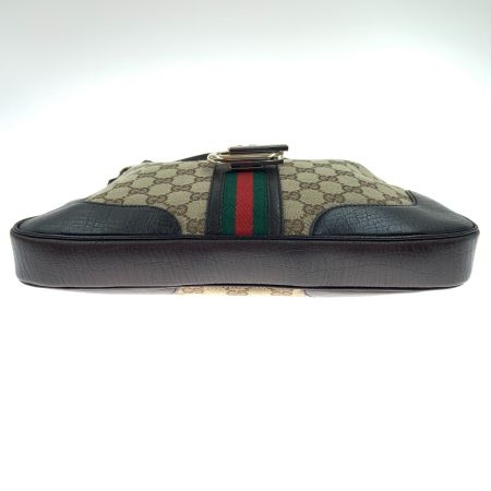  GUCCI グッチ GGキャンバス シェリーライン ワンショルダーバッグ 130779 ベージュ