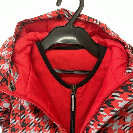  Columbia コロンビア キッズ スキーウェア 上下セット サイズ3T (TODDLER) レッド×ブラック