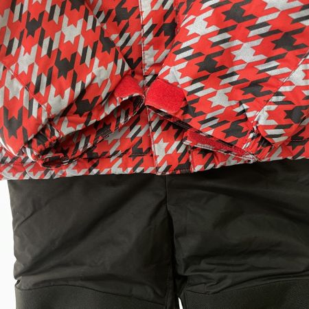  Columbia コロンビア キッズ スキーウェア 上下セット サイズ3T (TODDLER) レッド×ブラック