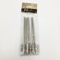 〇〇 Nordisk STEEL NAIL 20CM 6本セット アウトドア テント ペグ 119068 未開封品  Nランク