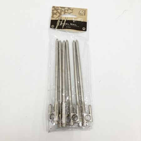  Nordisk STEEL NAIL 20CM 6本セット アウトドア テント ペグ 119068 未開封品 