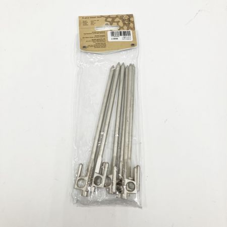  Nordisk STEEL NAIL 20CM 6本セット アウトドア テント ペグ 119068 未開封品 