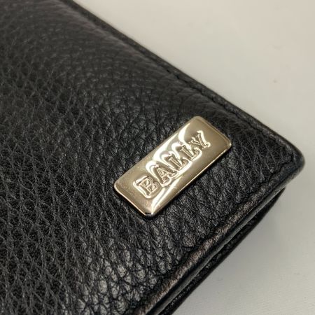  BALLY バリー レザー 二つ折り 長財布 ブラック