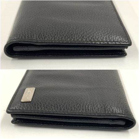  BALLY バリー レザー 二つ折り 長財布 ブラック