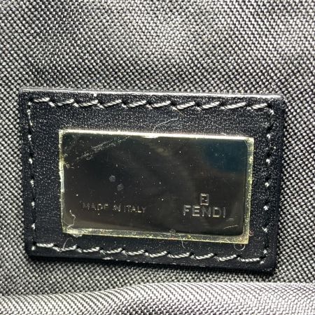  FENDI フェンディ ズッカ ミニショルダーバッグ 8BR248 ブラック