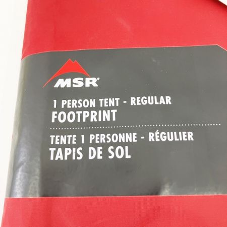  MSR エムエスアール ユニバーサルフットプリント 1パーソン レギュラー グランドシート 未使用品