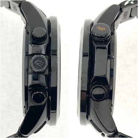  EDIFICE エディフィス Bluetooth クロノグラフ 腕時計 EQB-510 ブラック