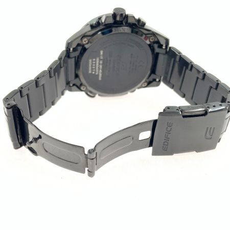  EDIFICE エディフィス Bluetooth クロノグラフ 腕時計 EQB-510 ブラック