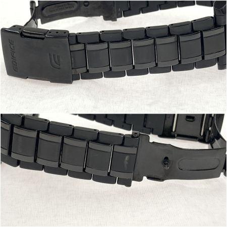  EDIFICE エディフィス Bluetooth クロノグラフ 腕時計 EQB-510 ブラック