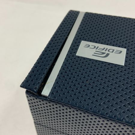  EDIFICE エディフィス Bluetooth クロノグラフ 腕時計 EQB-510 ブラック