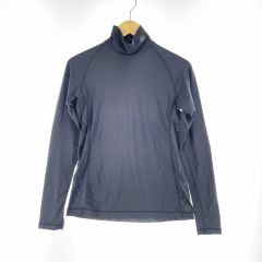  adabat アダバット ゴルフウエア レディース トップス クールタッチハイネックインナー サイズ40 ブラック Bランク