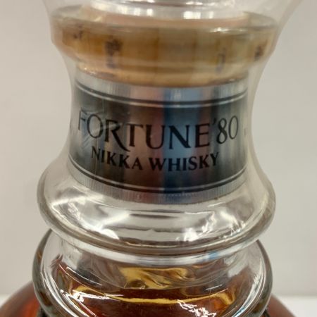 【北海道内限定発送】 NIKKA WHISKY ニッカウイスキー FORTUNE'80 ウィスキー 特級 760ml 43% 未開栓
