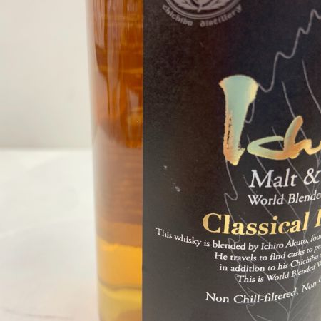【北海道内限定発送】 イチローズモルト Ichiro's Malt Classical Edition イチローズモルト クラシカル エディション 700ml 48％  ウィスキー 未開栓