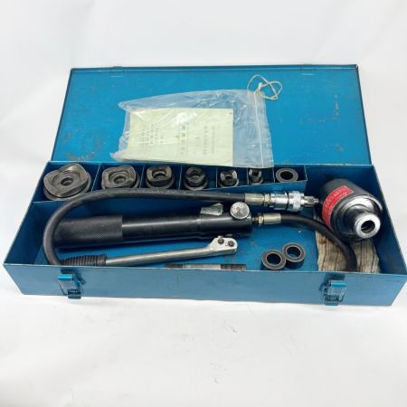   トムソンパンチ 手動油圧式パンチャー 油圧パンチャー 穴あけ 工具 西田製作所