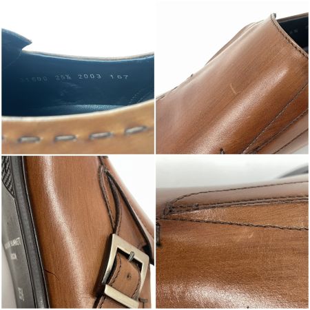  KATHARINE HAMNETT キャサリンハムネット レザーシューズ サイズ25 1/2 ブラウン