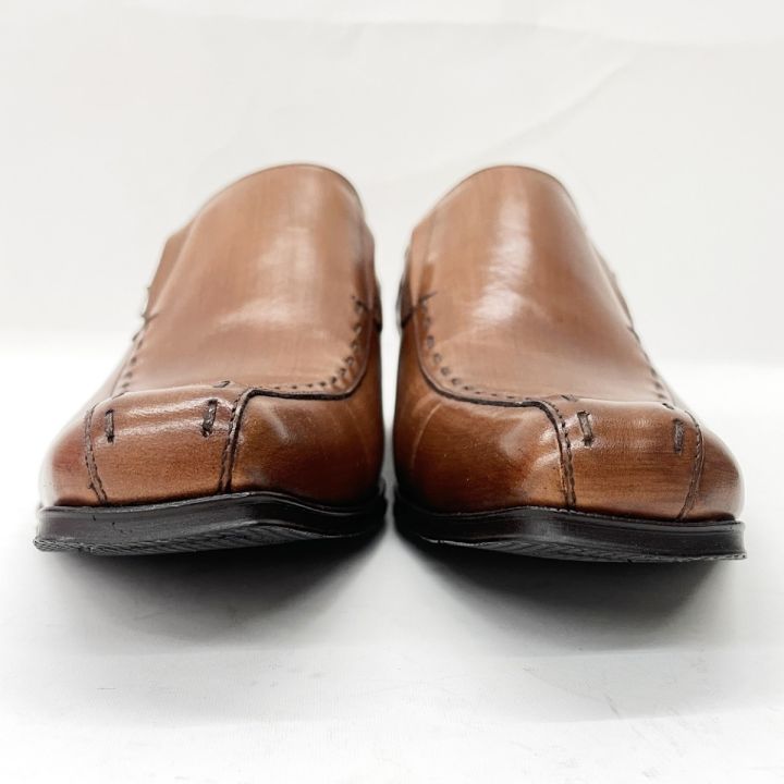 キャサリンハムネット　ブラウンレザー ドレスシューズ　26cm KATHARINE HAMNETT LONDON（キャサリンハムネットロンドン
