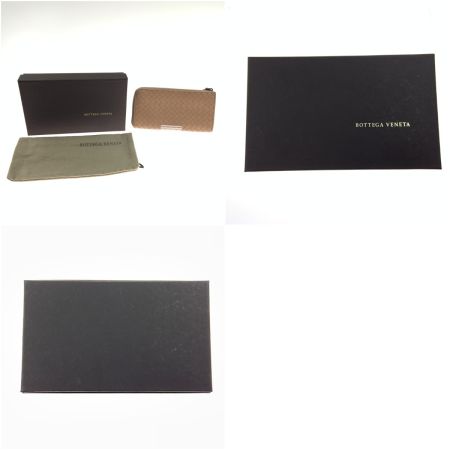  BOTTEGA VENETA ボッテガヴェネタ イントレチャート レザー ロングウォレット 長財布 ピンク