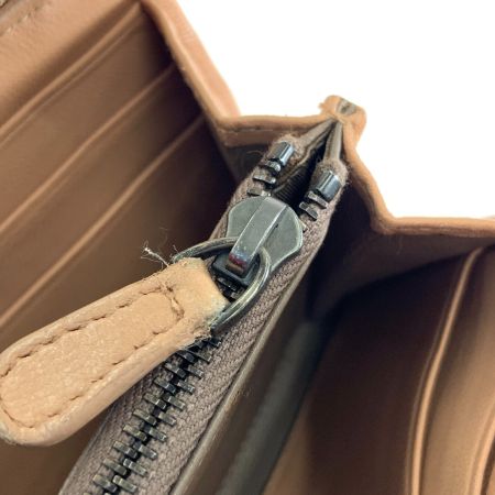  BOTTEGA VENETA ボッテガヴェネタ イントレチャート レザー ロングウォレット 長財布 ピンク