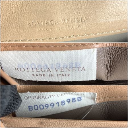  BOTTEGA VENETA ボッテガヴェネタ イントレチャート レザー ロングウォレット 長財布 ピンク