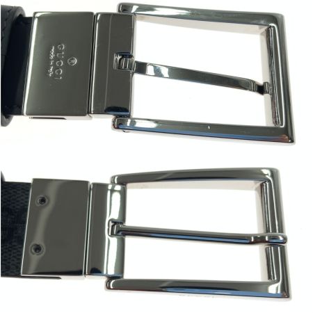  GUCCI グッチ GGスプリーム リバーシブル ベルト 表記サイズ 95・38 771105  グレー