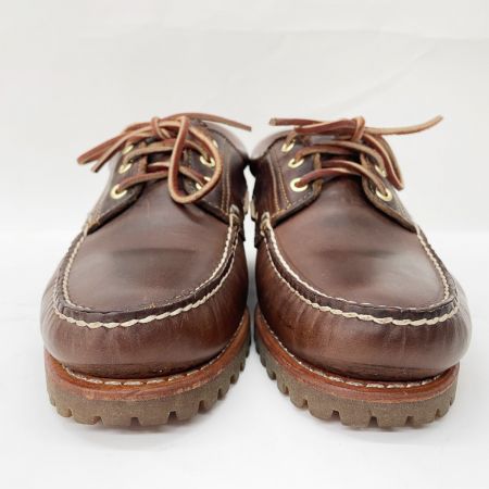  Timberland ティンバーランド メンズ モカシンシューズ アイコン スリーアイ クラシックラグ サイズ26.5cm 30003 ブラウン