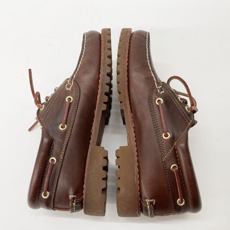  Timberland ティンバーランド メンズ モカシンシューズ アイコン スリーアイ クラシックラグ サイズ26.5cm 30003 ブラウン