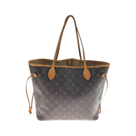  LOUIS VUITTON ルイヴィトン モノグラム ネヴァーフルMM  レディース トートバッグ  M40156 ブラウン 現状渡し 