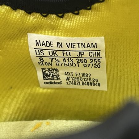  adidas アディダス メンズ スニーカー NINJA ZX 2K BOOST サイズ26.0cm FZ1882 イエロー