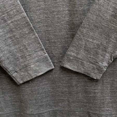  THECRIMIE メンズ 七分袖 カットソー サイズL CR01-01K5-CH04 ブラック