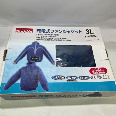  MAKITA マキタ サイズ充電式ファンジャケット バッテリー ホルダー 充電器 別売り FJ300DZ3L 未使用品