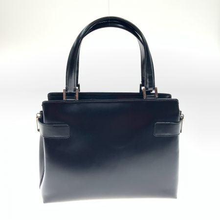  Salvatore Ferragamo サルヴァトーレフェラガモ ガンチーニ ハンドバッグ AQ-21 016 ブラック