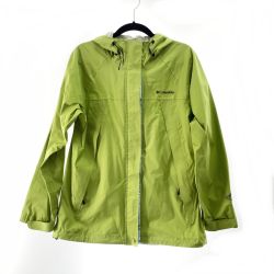 〇〇 Columbia コロンビア レディース エメラルドテライン2レインスーツ サイズM PL0095 グリーン Aランク