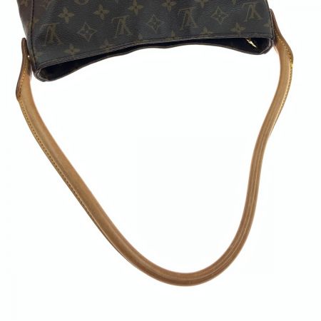  LOUIS VUITTON ルイヴィトン モノグラム ルーピングGM ショルダーバッグ M51145 ブラウン
