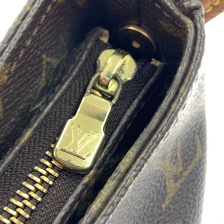  LOUIS VUITTON ルイヴィトン モノグラム ルーピングGM ショルダーバッグ M51145 ブラウン