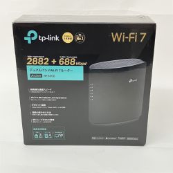 〇〇 tp-link デュアルバンドWi-Fi 7 ルーター Archer BE3600 未開封品  Nランク