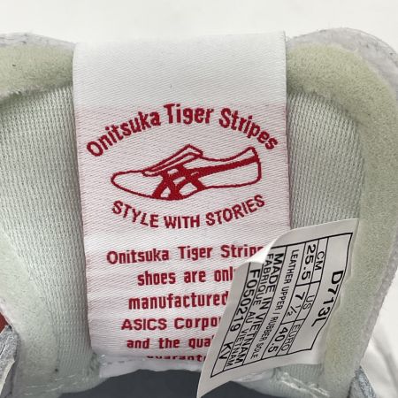  Onitsuka Tiger オニツカタイガー メンズ スニーカー サイズ25.5cm D713L トリコロールカラー