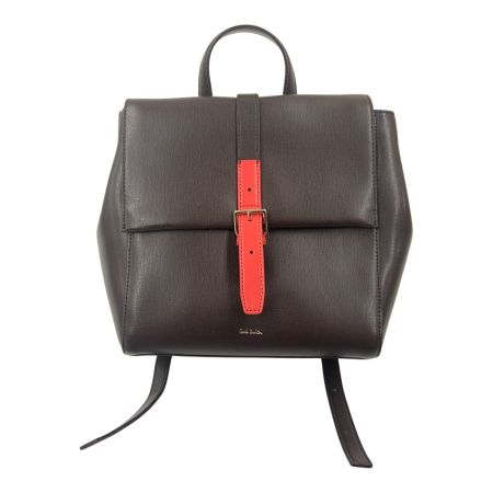  Paul Smith ポールスミス リュックサック デイパック ブラウン x レッド