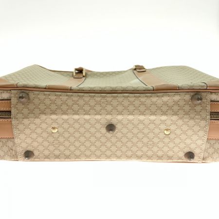  CELINE セリーヌ マカダム トラベルバッグ スーツケース ライトブラウン 現状渡し