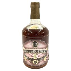 〇〇 YONI BROTHER'S スコッチウイスキー 12年 750ml 43% Sランク 未開栓