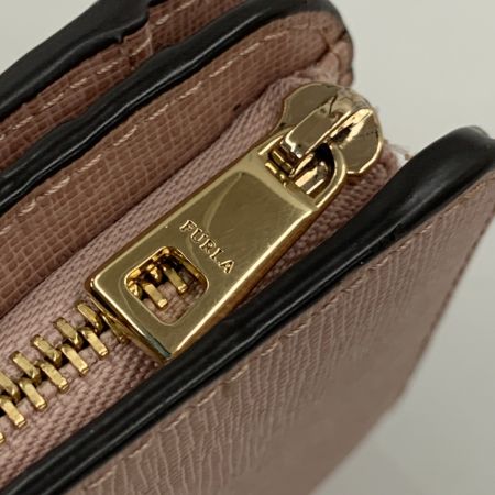  FURLA フルラ 二つ折り財布 コンパクトウォレット ピンク