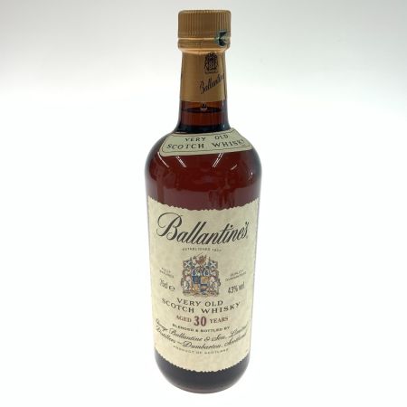  Ballantine's バランタイン 30年 VERY OLD スコッチ ウィスキー 750ml 43% 未開栓