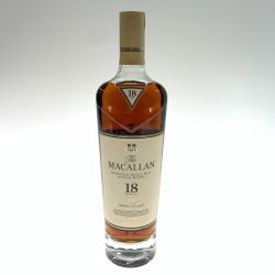 〇〇 The MACALLAN マッカラン 18年 シェリーオークカスク スコッチウイスキー 2019 43度 700ml Nランク 未開栓