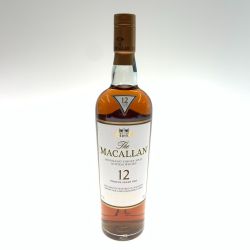 〇〇 The MACALLAN マッカラン シェリーオークカスク ハイランドシングルモルト スコッチウイスキー 700ml 40% Nランク 未開栓