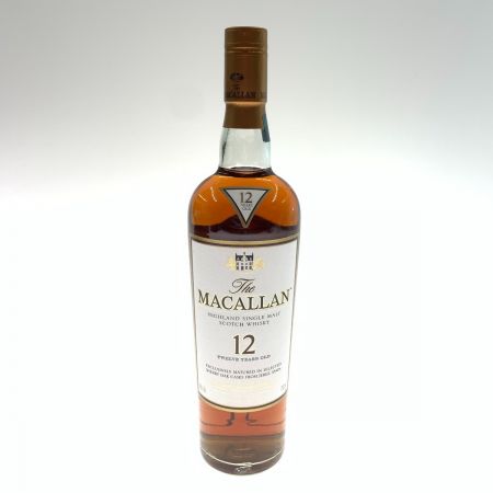  The MACALLAN マッカラン シェリーオークカスク ハイランドシングルモルト スコッチウイスキー 700ml 40% 未開栓