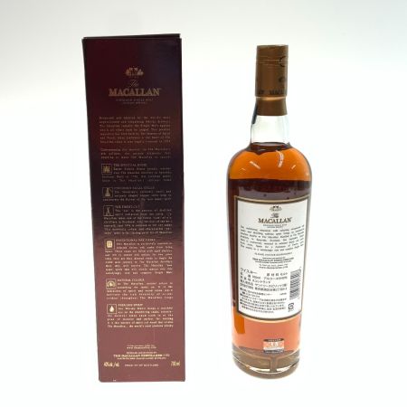  The MACALLAN マッカラン シェリーオークカスク ハイランドシングルモルト スコッチウイスキー 700ml 40% 未開栓